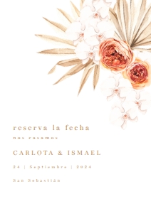 118 SAVE THE DATE BOHO CHIC: 7733631287549