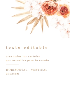 118 CARTELERIA BOHO CHIC V: 7733631287549