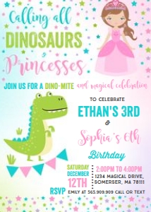 Dinosaur & Princess: Dinosaur & Princess