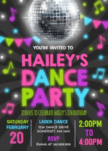 Dance Party 1 design preview