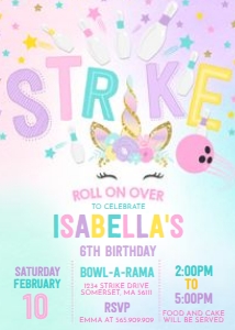 Unicorn Bowling 1 design preview