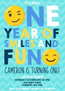 Smiley face 4 design preview