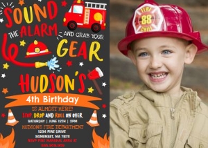 Fire Truck 2 Photo design preview