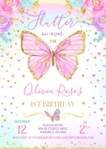 Butterfly Birthday 1: Butterfly Birthday 1
