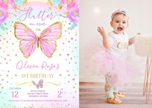 Butterfly Birthday 1 Photo: Butterfly Birthday 1 Photo