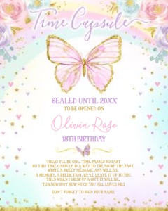 Butterfly Time Capsule 2 design preview