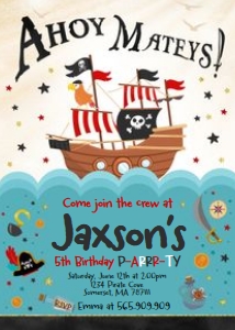Pirate Ahoy design preview