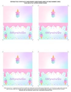 Ice Cream Food Labels 1: Ice Cream Food Labels 1