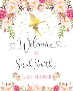 Fairy welcome sign 3: Fairy welcome sign 3