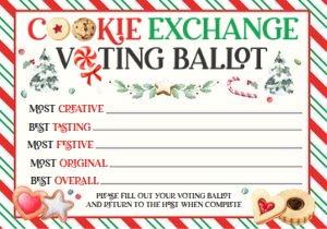 COOKIEBALLOT098/01 design preview