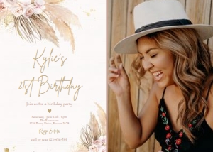 Pampasbday/03 Photo design preview