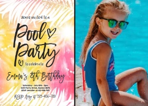 TIEDYEPOOLPARTY/02 Photo design preview