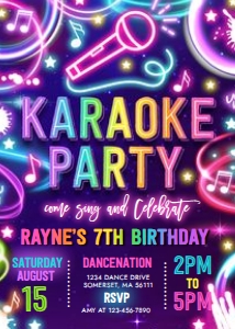 KARAOKEPARTYFR/01 design preview