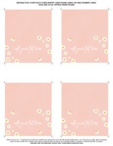 FOOD LABELS BUNDLE BD: INVITATION BUNDLE BD