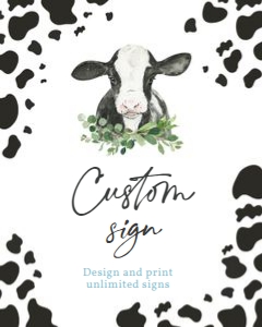 CUSTOM SIGN BUNDLE CZ: INVITATION BUNDLE CZ