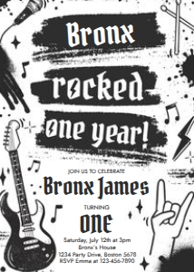 ROCKONEYEAR432/01 design preview