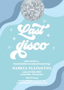 LASTDISCO23WE1Q/01: LASTDISCO23WE1Q/01