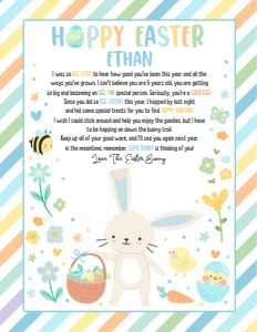 EASTER LETTER23/03 design preview