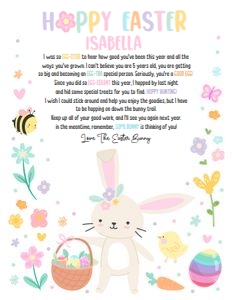 EASTER LETTER23A/01 design preview