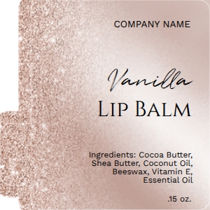lip balm label 003 design preview
