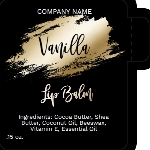lip balm label 009 design preview