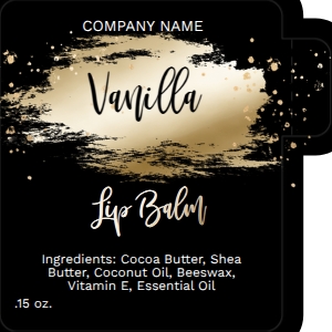 lip balm label 010 design preview