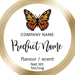 circle label 008 design preview