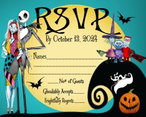 SW5050 RSVP CARD DIGTAL: SW5050 DIGITAL WEDDING