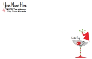 SW10209 ENVELOPE PRINTED: SW10209 PRINTED INVITE