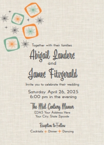 SW5057 DIGITAL INVITE: SW5057 DIGITAL WEDDING SET