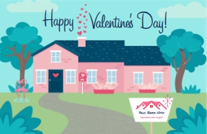 RD202 FOLDED CARD: RD202 PRINTED VALENTINE