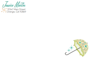 SW4529 PRINTED ENVELOPE INVITE: SW4529 PRINTED INVITE