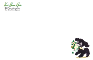 Vintage St. Patrick's Day Envelope: 12404 PRINTED