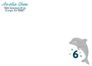 SW626 ENV PRINTED INVITE: SW626 PRINTED