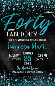SW558 PRINTED INVITE: SW558 PRINTED