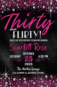 SW445 PRINTED INVITE: SW445 PRINTED