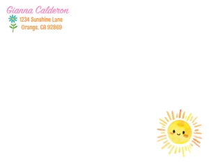 SW3055 ENVELOPE THANK YOU DIGITAL: SW3055 DIGITAL SET