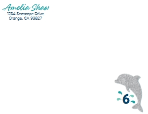 SW626 PRINTED ENVELOPE THANK YOU: SW626 PRINTED