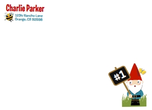 SW318 ENVELOPE PRINTED INVITE: SW318 PRINTED