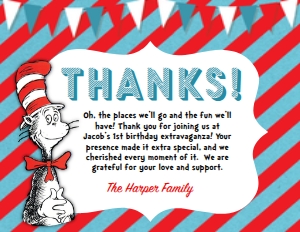 SW359 PRINTED THANK YOU: SW359 PRINTED