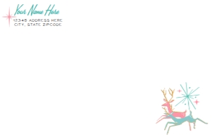 HOL703 ENVELOPE PRINTED: HOL703 PRINTED PHOTOCARD