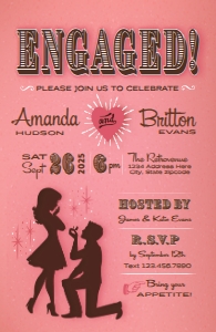 SW1612 PRINTED INVITE: SW1612 PRINTED SET