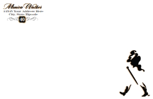 SW552 PRINTED ENVELOPE INVITE: SW552 PRINTED SET