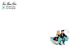 SW3005 PRINTED ENVELOPE INVITE: SW3005 PRINTED SET