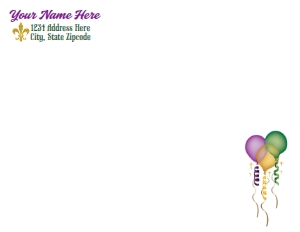 SW400 PRINTED ENVELOPE THANK YOU CARD: SW400 PRINTED SET