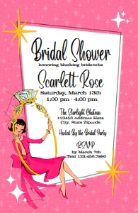 SW1580 PRINTED INVITE: SW1580 PRINTED SET