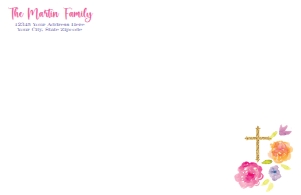 SW729 PRINTED ENVELOPE INVITE: SW729 PRINTED SET