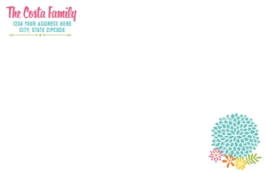 SW713 PRINTED ENVELOPE INVITE: SW713 PRINTED SET
