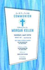 SW760 PRINTED INVITE: SW760 PRINTED SET