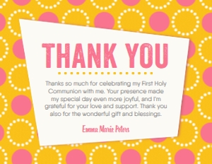 SW846 PRINTED THANK YOU CARD: SW846 PRINTED  SET